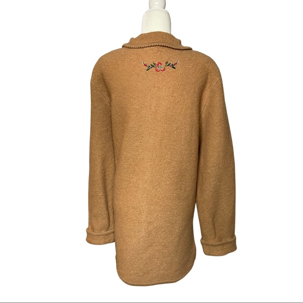 🔴SOLD🔴Cityscape 100% Wool Cardigan Size XXL - Picture 2 of 8